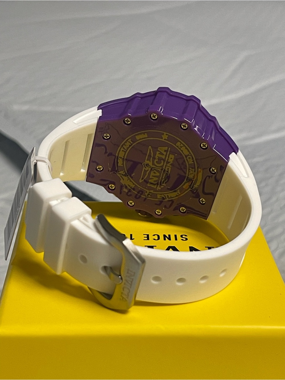 Invicta Racing Valyron Unisex Watch - 41mm, Purple & White
(69626) new - Picture 10 of 12